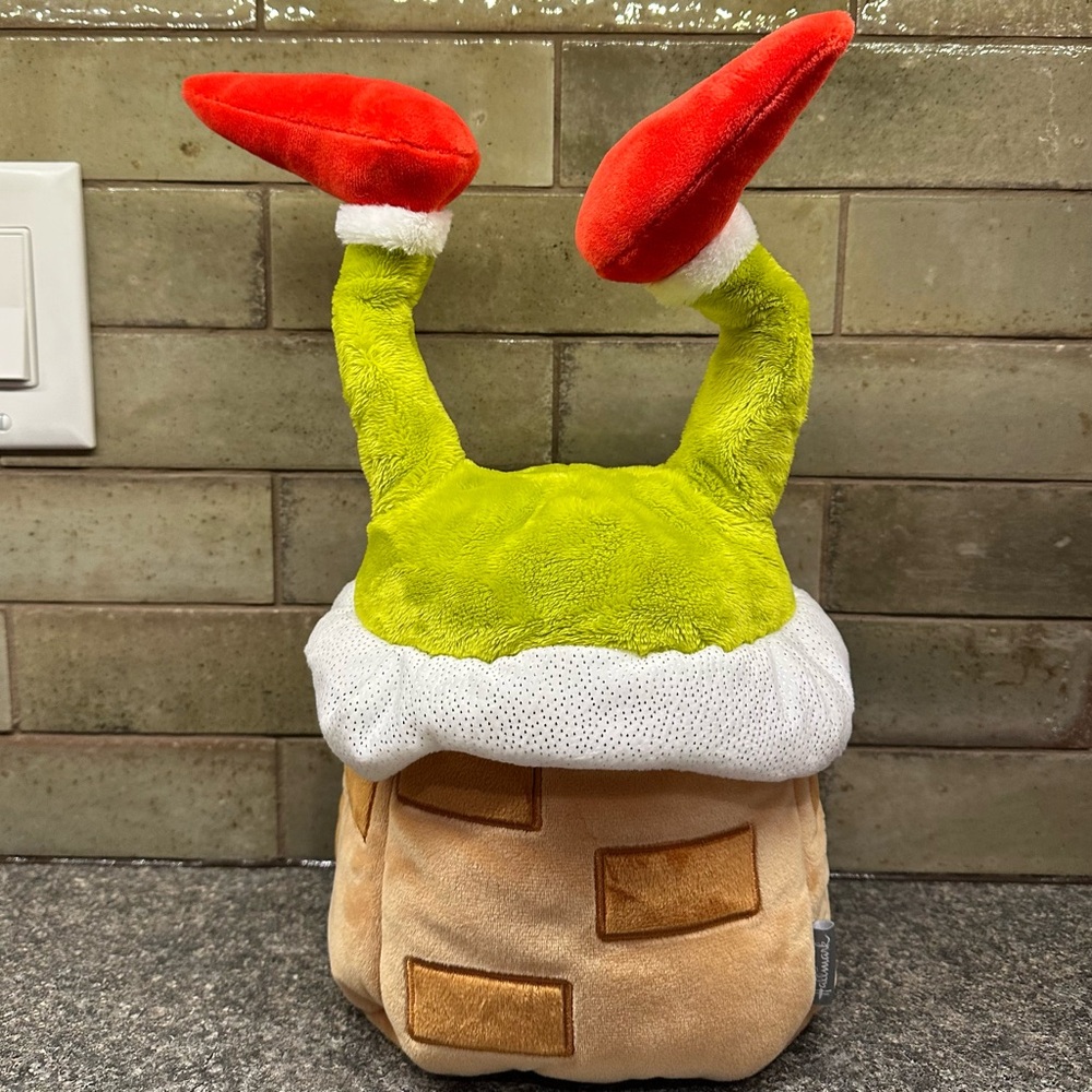Hallmark Plush Grinch Legs Christmas Tree Topper